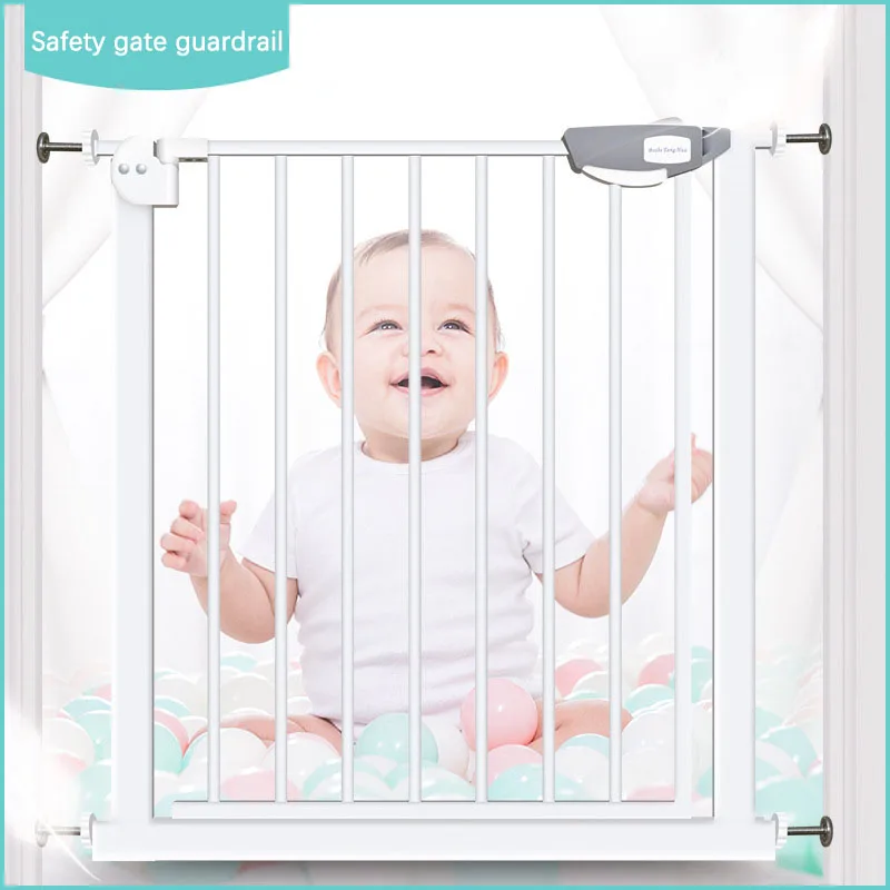 Child Safety Door Guardrails Baby Stairway Guard Rail Baby Fence Fence Gate Bar Double Safety Bolt Baby Playpen