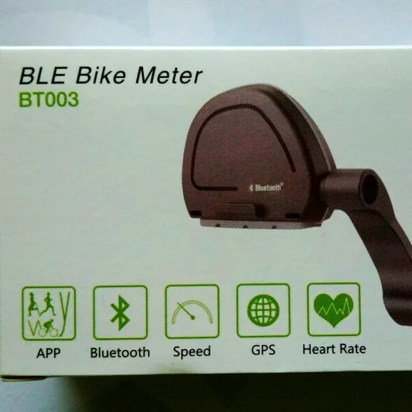 Frequência do pedal do velocímetro da bicicleta Bluetooth 4.0, medidor de código da bicicleta