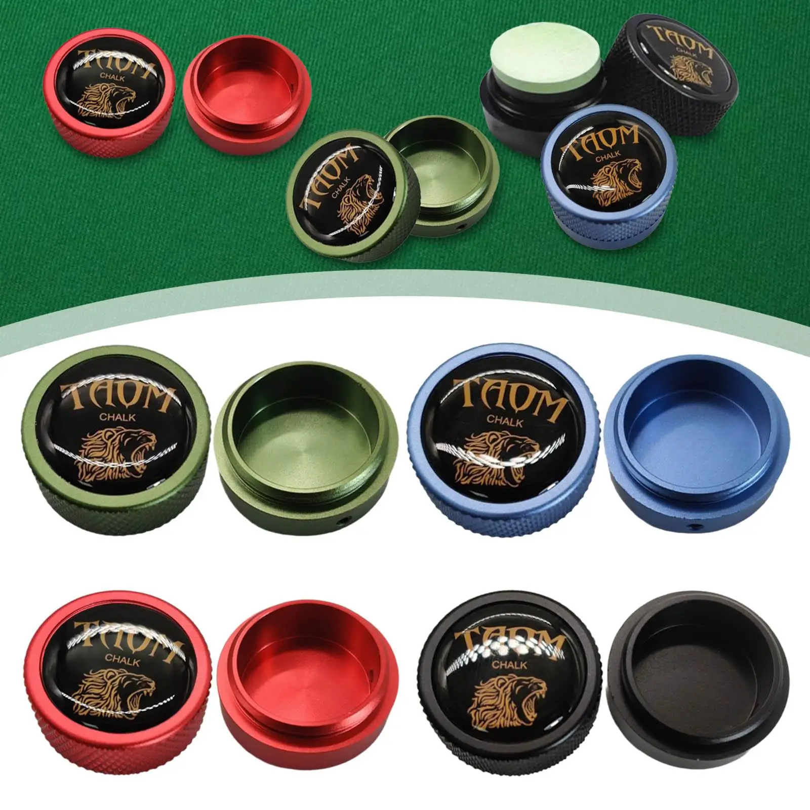 Pool Cue Chalk Holder Billiard Chalk Holder,Snooker Accessories,Storage