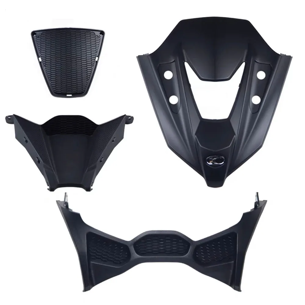 Motorcycle Accessories For KYMCO DTX360 DTX 360 Front Panel Beak Decorative Cover Fender Plastic Shell Modification