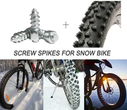 100/200Pcs Car Tire Screws Nails Studs Anti-Slip Auto Motorcycle Bike Truck Off-road Tyre Anti-ice Spikes Snow Shoes Sole Cleats