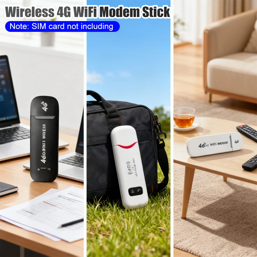 

Портативный USB-ключ, беспроводной модем 4G, 150 Мбит/с, USB-ключи, адаптер сетевой карты SIM, карманный Wi-Fi-маршрутизатор для домашнего офиса