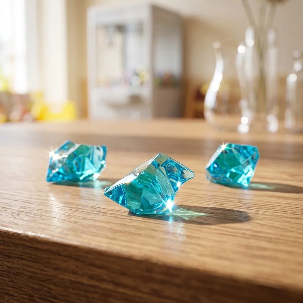 Brand New for acrylic for Gem Stone for crystal Imitation for crystal Jewelry Mixed Color Full Granules Ice Rocks