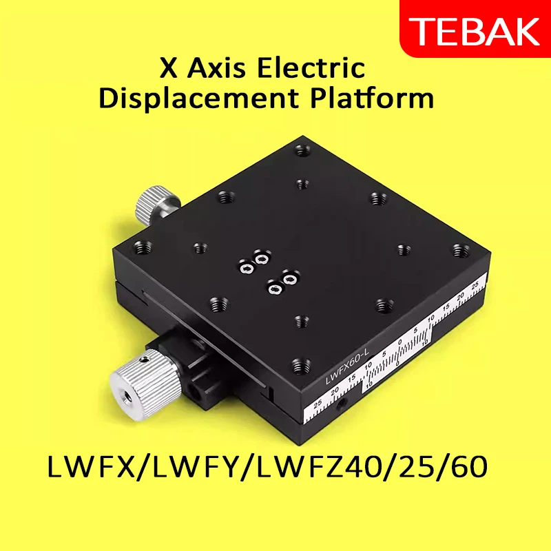 X XY Z XZ XYZ Axis LWFX25 LWFY40 LWFZ60 Dovetail platform Manual Platform Rack and Pinion Drive High Precision Knob Slide Table