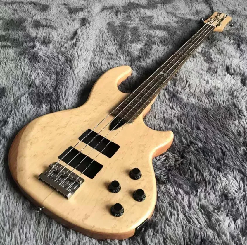 Jenestmahbody - Customized Electric Bass, G-Wal Style, 4-String