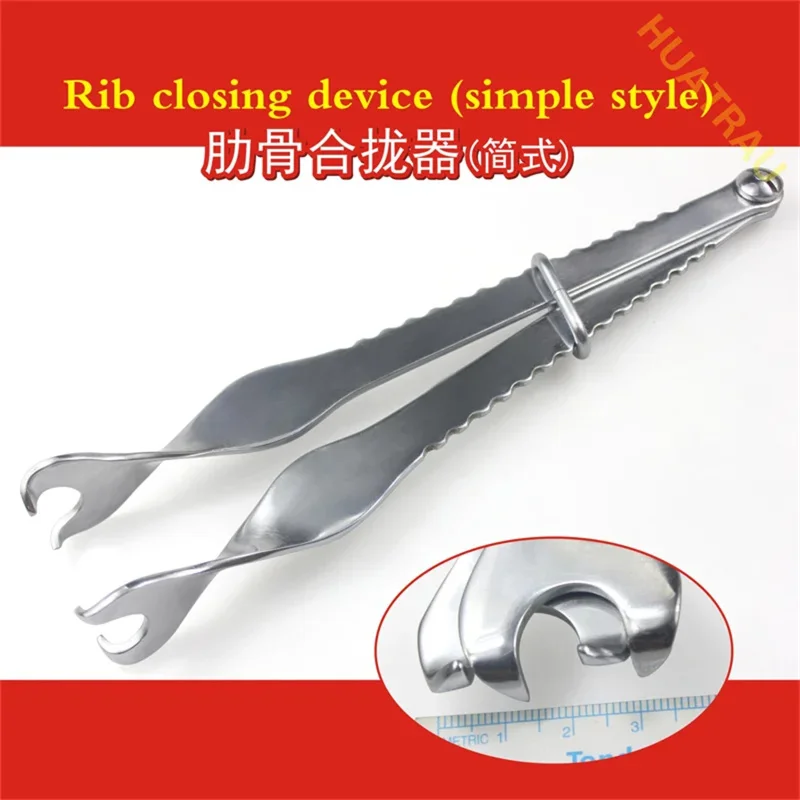 Rib closing device Simple rib reduction sandwich thoracic surgery orthopedic equipment for medical sternum bone holding forceps