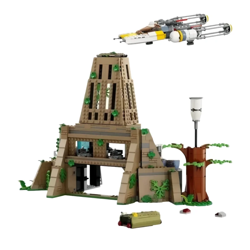 2025 우주선 1066개 조각 IV 반란군 기지 블록 조립식 75365 브릭 모델 장난감 어린이 친구 선물용