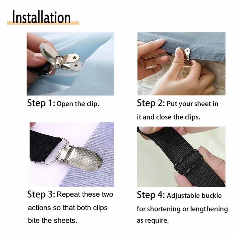 Thumbnail 4 - #64 Best Bed Sheet Clips to Buy In 2026
