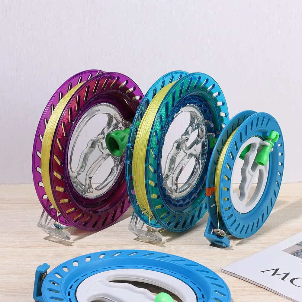 Hot Sale Outdoor Fun Kids Toys Winding Reel Kite Line Winder Grip Wheel Kite Twisted String Line