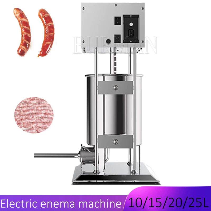 

Sausage Maker Stainless Steel Vertical For Commercial Stuffer Filler Electric For Home Make Sausage Filling Machine