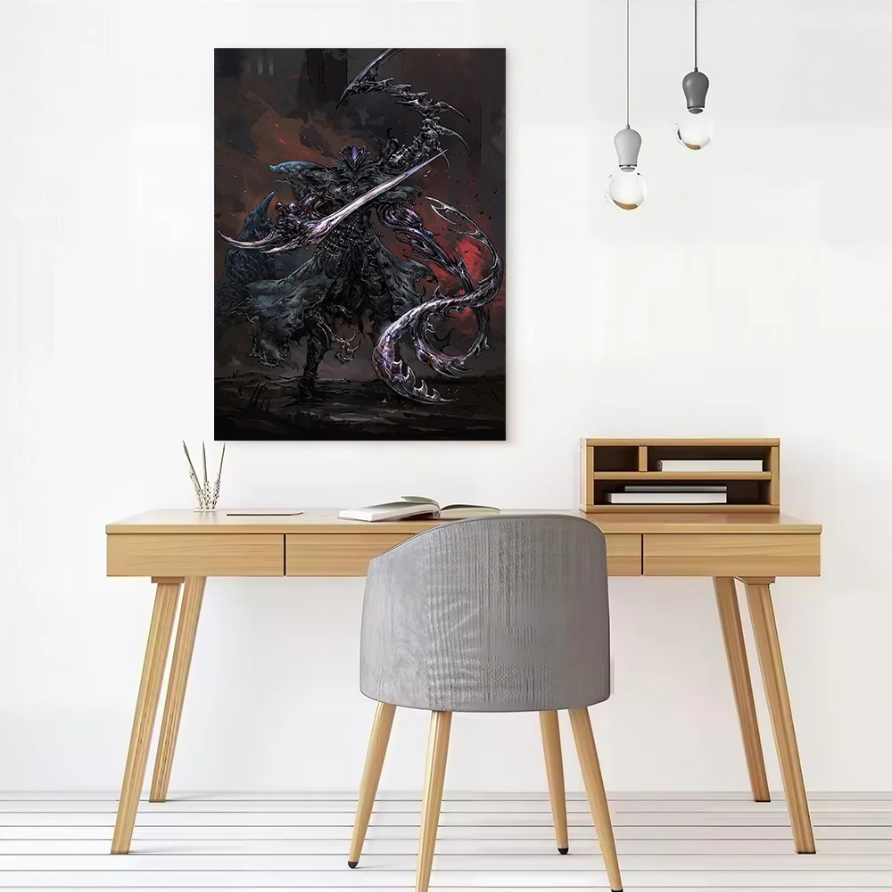 Living Nightmare Canvas Print Perfect Gift for Fans Lovers Personalized Wall Art Poster for Home Decor Luxury Decoration Bedroom