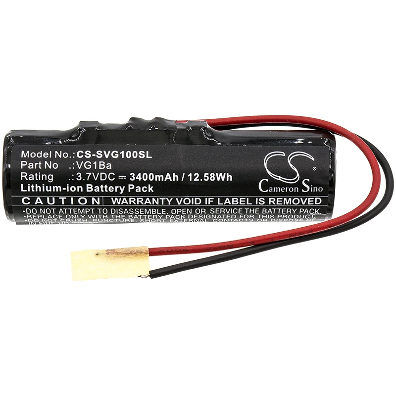 CS 3400mAh  Battery For  Soundcast VG1Ba  Soundcast VG1