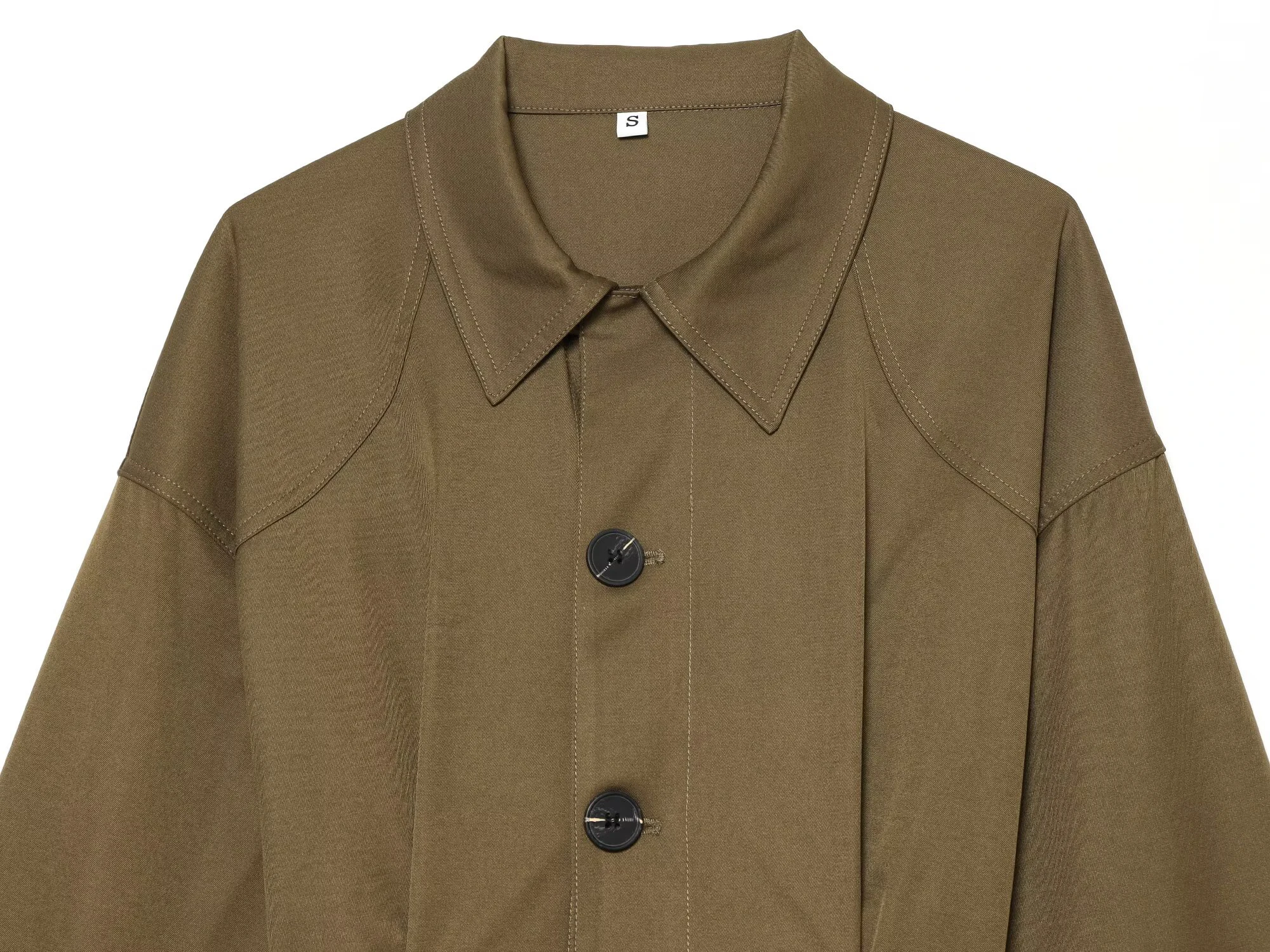 Europäischer und amerikanischer Stil 2026: Neue modische, vielseitige Damen-Sommerjacke mit langen Ärmeln und Reverskragen für den Arbeitsweg – Detail 9