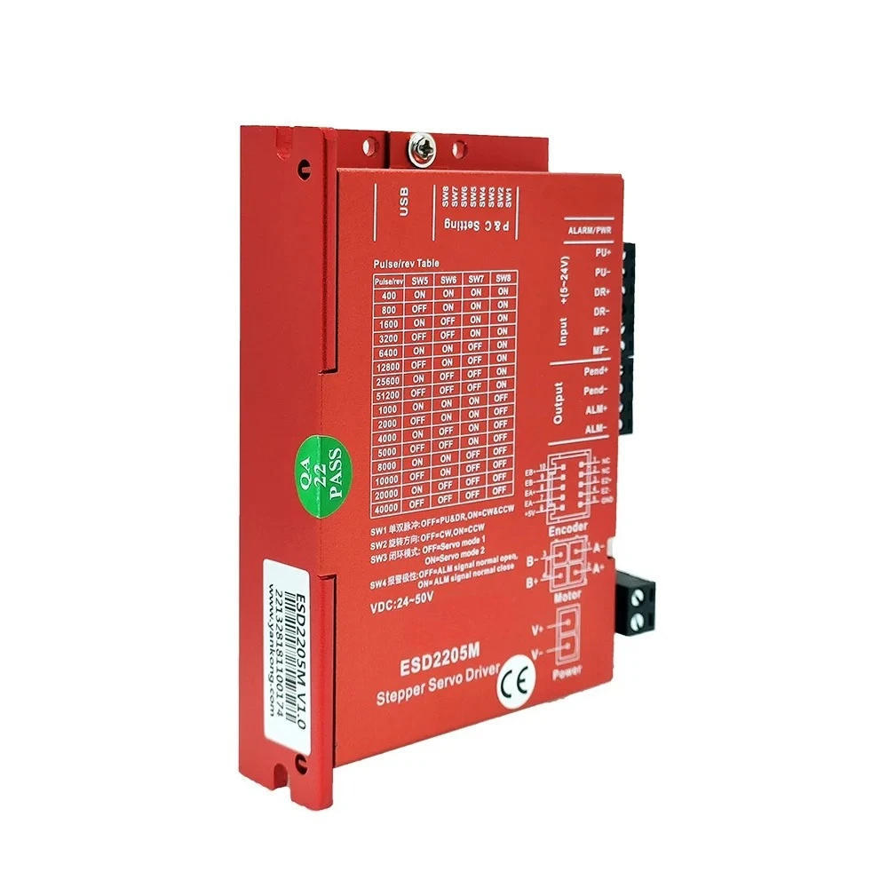 

Новый и оригинальный драйвер шагового двигателя ESD2205M с замкнутым контуром