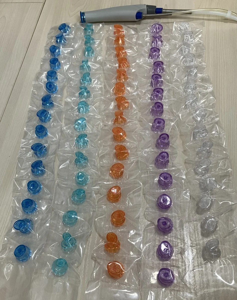 Ponta do nariz dermoabrasão com removedor de cabeça preta e limpador de poros, material plástico para tratamentos faciais