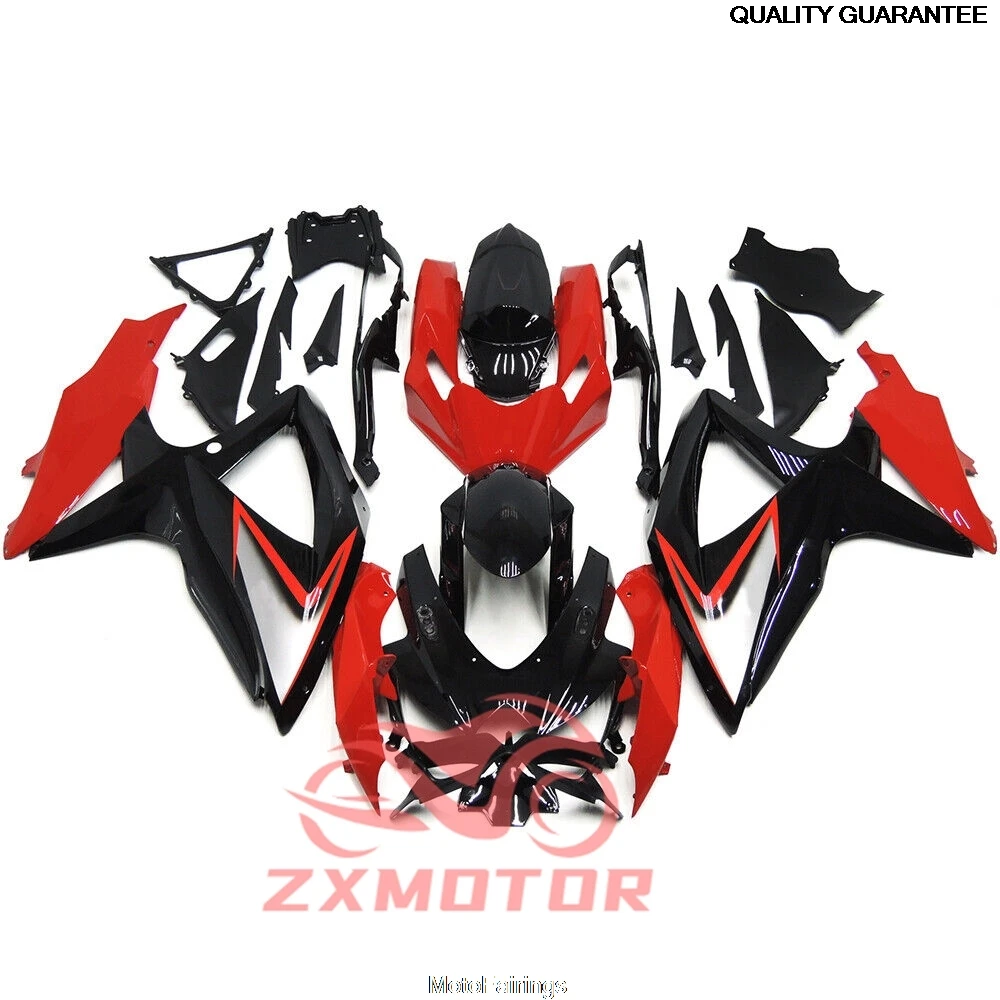 Fits GSXR600 2008 2009 Fairings Motorcycle Plastic Body Pars for SUZUKI K8 GSXR 600 08 09 ABS Cowling Fairing Kit