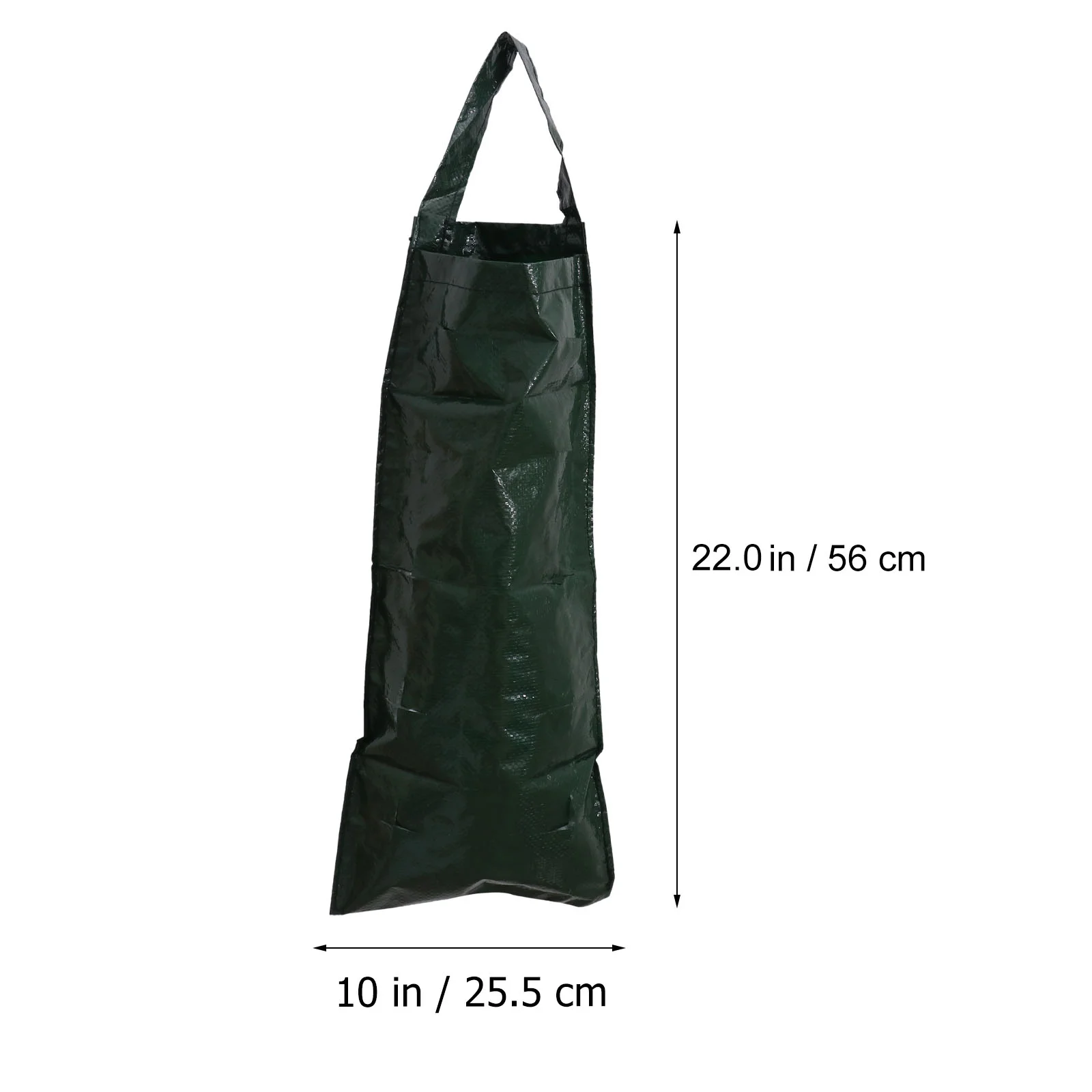 1pc Borsa per coltivazione appesa Borsa per piantare verticale Borsa per fioriera multi-foro Contenitore Borsa per piante verticale Borsa per piante sospese