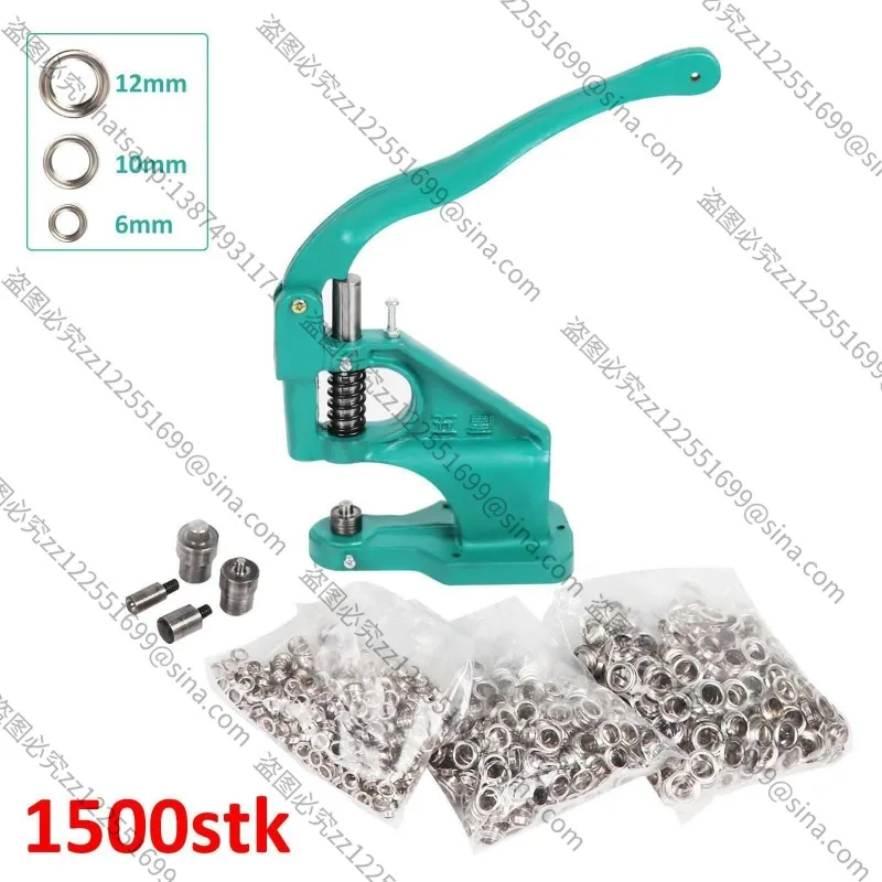For Hand Press Machine, Snap Fastener Rivet Press Tool Set, Eyelet Installation Hand Tools Kit