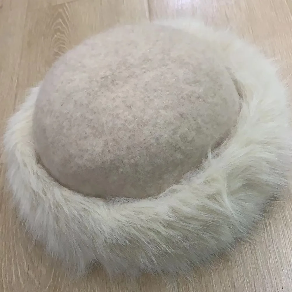

Fedoras Felt Hats For Women Female Winter Australia Wool Vintage Floral Womens Fashion French Bowler Sombrero Fedora Wool Hat