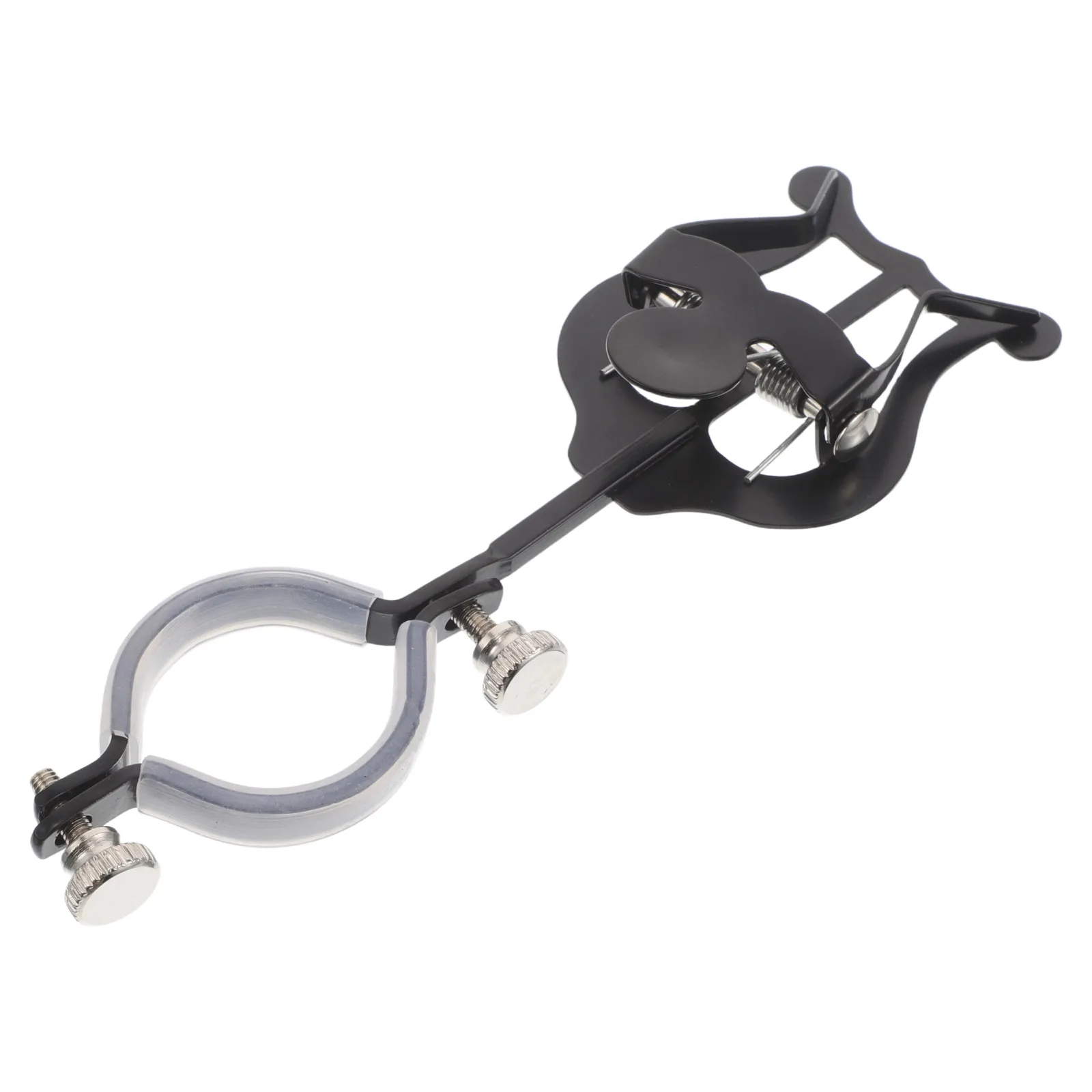 

Wind Music Clip Flute Holder Lyre Saxophone Stand Clarinet Reed Metal Portable Sheet Music Clips Marching Band Performance