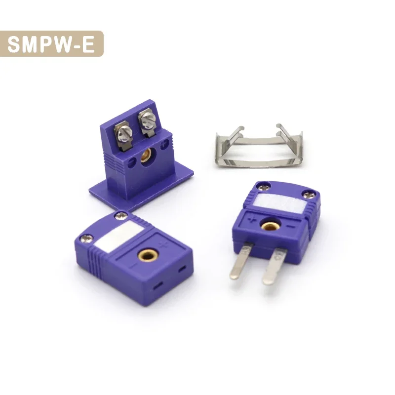 SMPW-K/J/T/E/-M/F MPJ-K/J/T/E-F Thermocouple Plug Socket And Panel Compensation Wire Connector