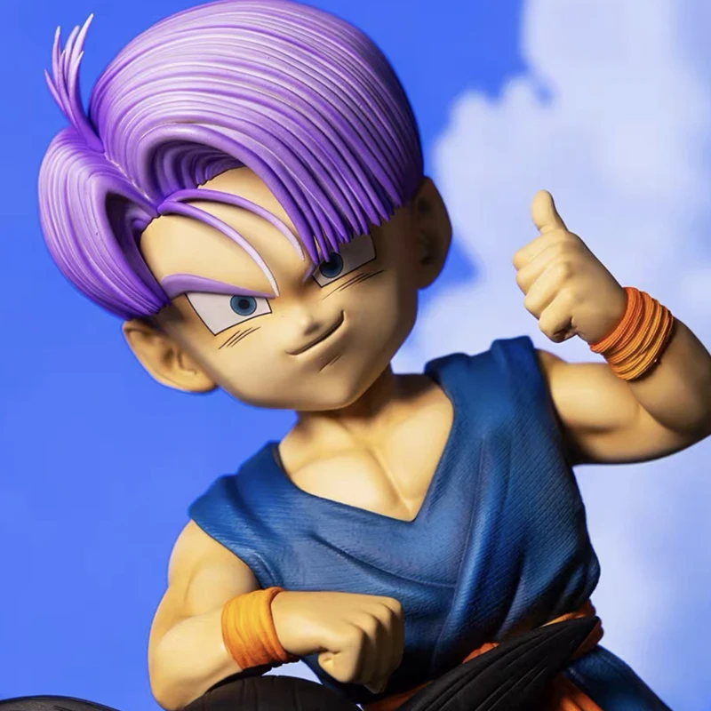 Dragon Ball Anime Figuur Gewelddadige Beer Kleine Zoon Goten Trunks Model Animatie Perifere Tafelblad Decoratie Verrassing Speelgoed Geschenken