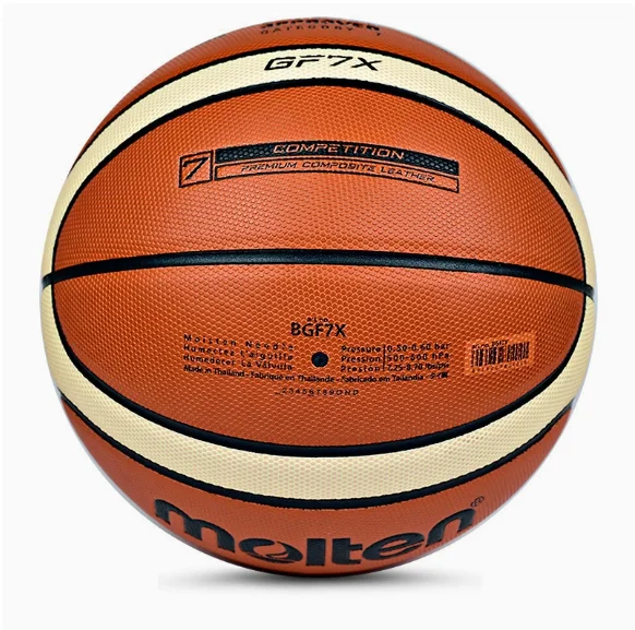 Brand new Molten GF7X size 7 basketball PU material outdoor indoor ball high quality game training basketball. view 5