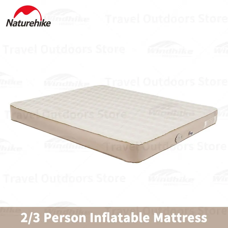 

Naturehike Camping Inflatable Mattress Portable Air Bed Self-inflating Bed Travel Automatic Inflatable Bed with Built-In Pump