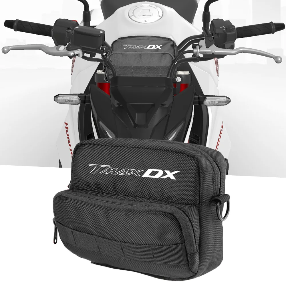 

For TMax530 T-Max530 T-Max 530 SX DX 2017 2018 2019 2020- 2023 Motorcycle Handlebar Bag Shoulder Bag Multifunction Storage