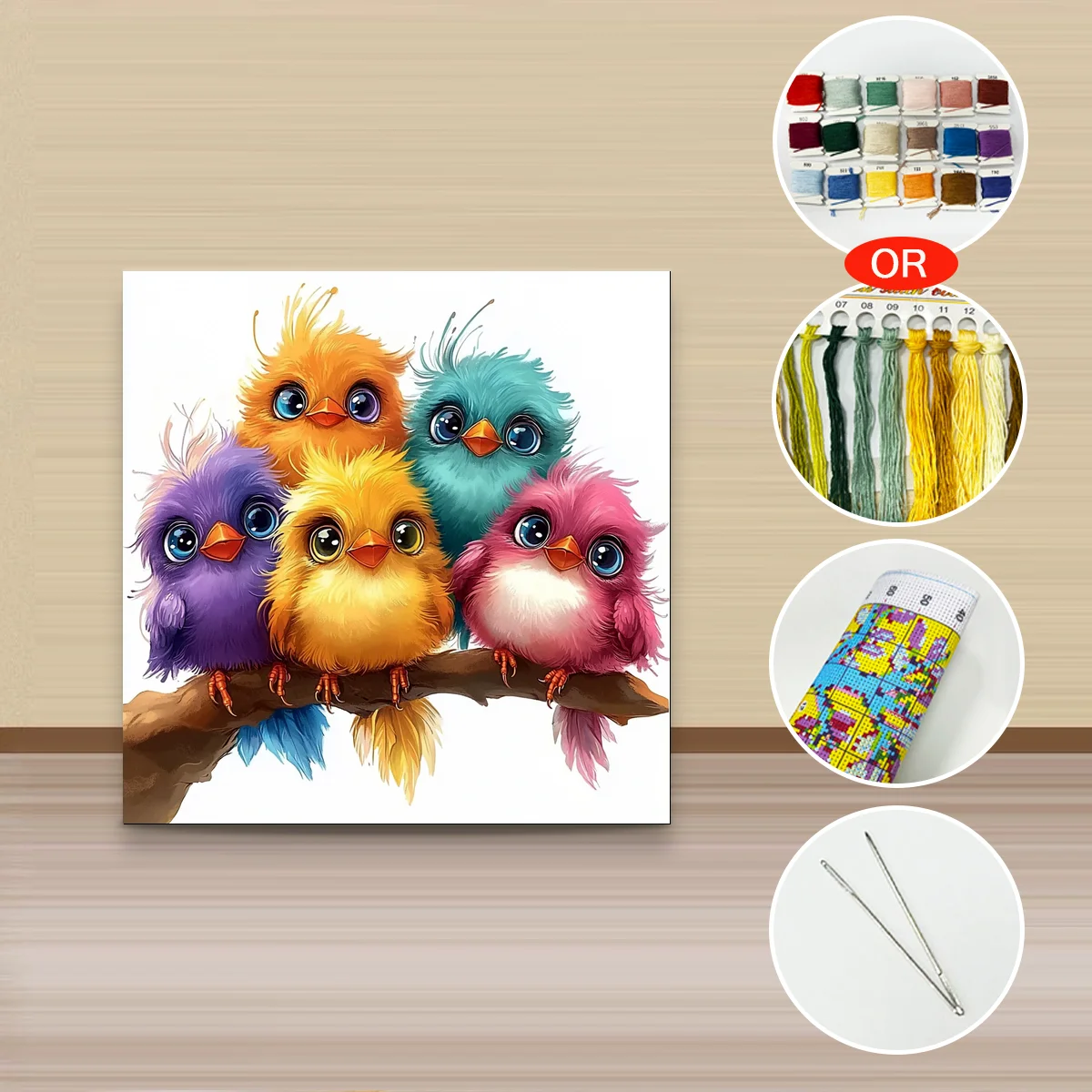1 Stück 30x30 cm/11,8 Zoll, 11CT/14CT Kreuzstich-Set, DIY Valentinstagsgeschenk, Stickerei-Set für Festivals, Landschaften – Detail 4