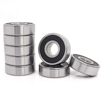 6200RS Bearings 10mm ID 30mm OD 9mm Width 6200-2RS 6200 Bearings ABEC3 High Speed Doubel Sealed Bearings (10pcs)