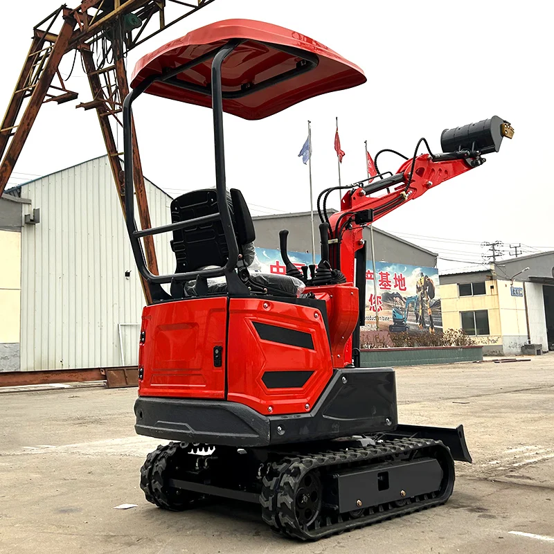 NEW 1Ton 1.5 ton 2 ton small digger china factory direct sale Mini Excavator with EPA for Sale