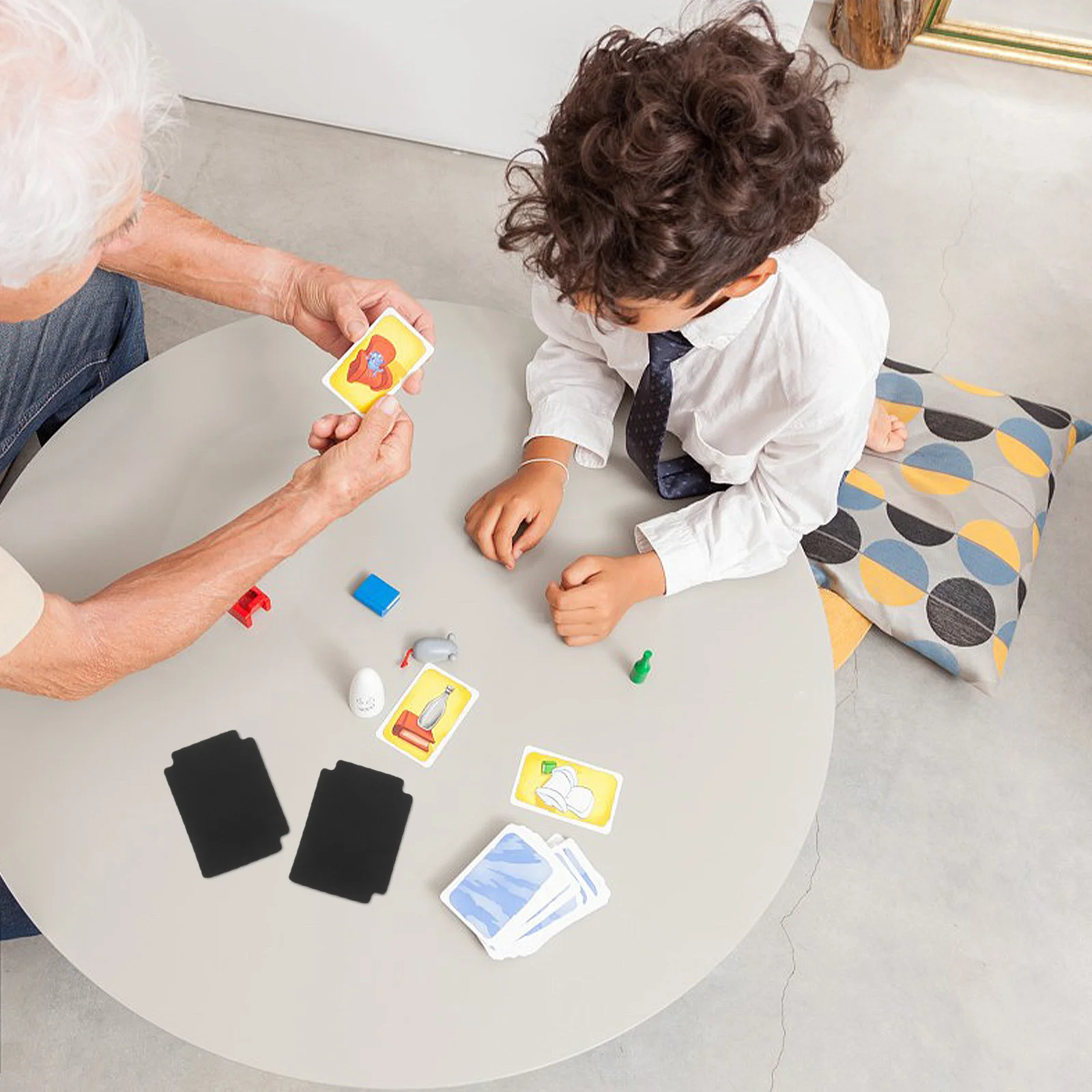 

50Pcs Card Partition Tabs for Collectors Durable Design Standard Game Trading Photo Card Organizer Accessories