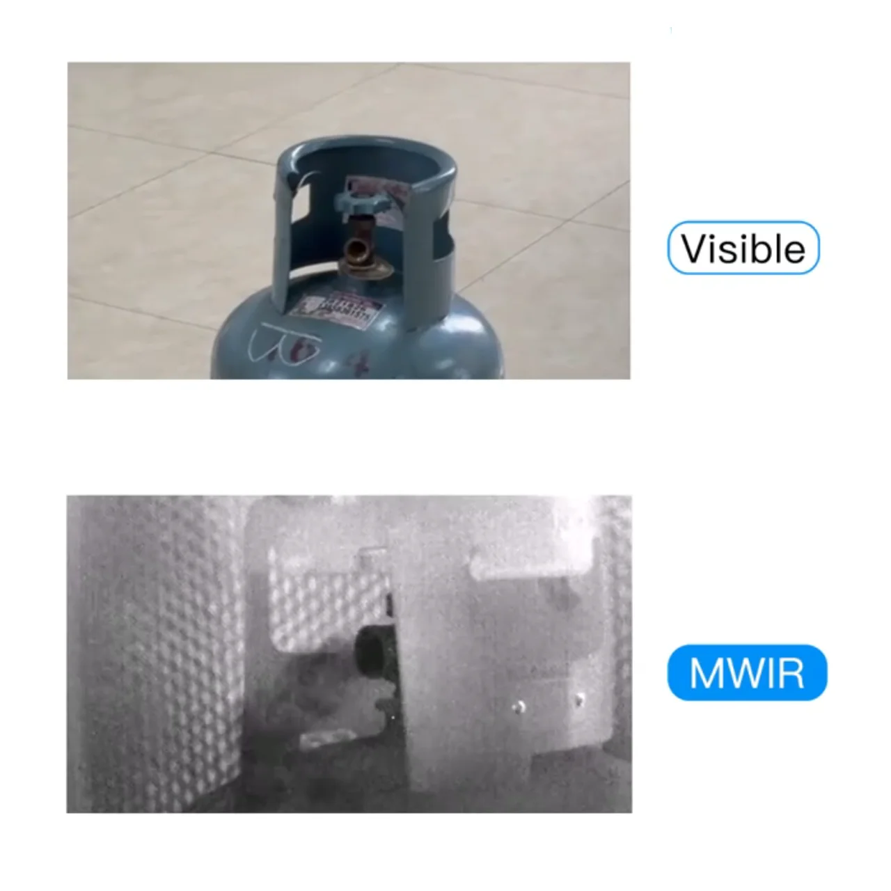 Cooled OGI Gas Detection Camera CH4 Methane 3.2-3.4μm Infrared Thermal Imaging Camera 15-150mm Zoom Oil Gas Pipeline Inspection