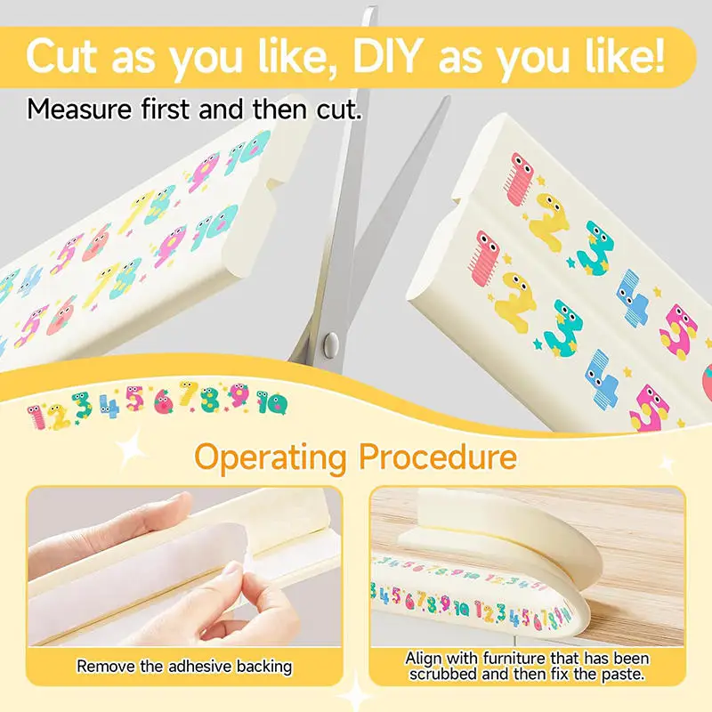Baby Safety Anti Collision Strips Corner Protector Children's Table Corners Edge Anti-collision Protection Strip