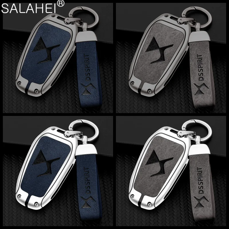 Car Remote Key Case Cover Shell For DS SPIRIT DS3 DS4 DS4S DS5 5LS DS6 DS7 DS9 WILD RUBIS E-Tense DIVINEDS Keychain Accessories view 6