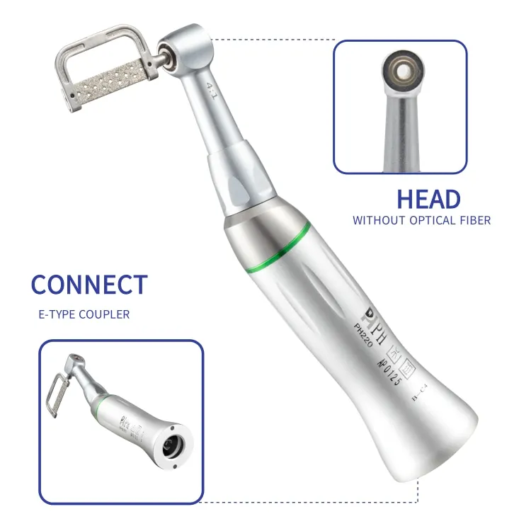 Model 2023 PH Best Selling Orthodontic Repositioning Diagonal Neighborhood Stripping Handpiece 4:1 Ipr System