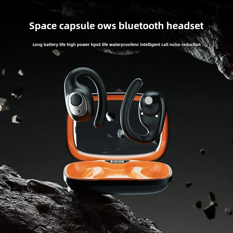 

Popular X5 Air Conduction Bluetooth Headset OWS Open Non-in-ear Hanging Ear Transparent Bluetooth Headset