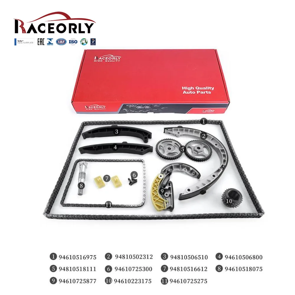 

RACEORLY Engine Timing Chain Kit For Porsche Panamera 970 3.6L 4620 4640