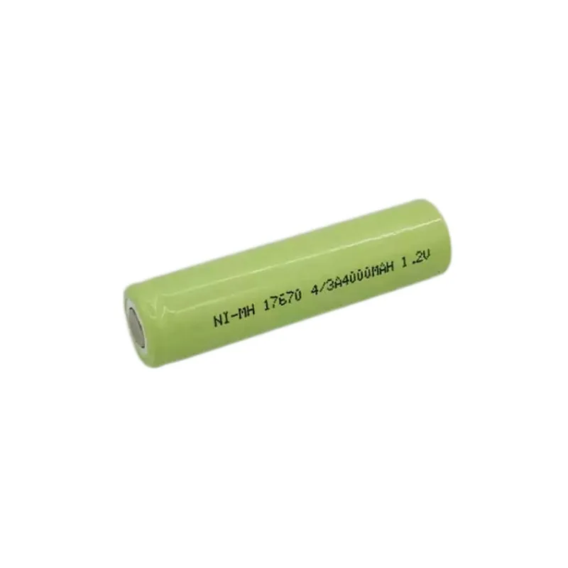 2PCS Replacement battery for 17670 4/3A 3800mAh1.2V for total station sweeper equipment battery