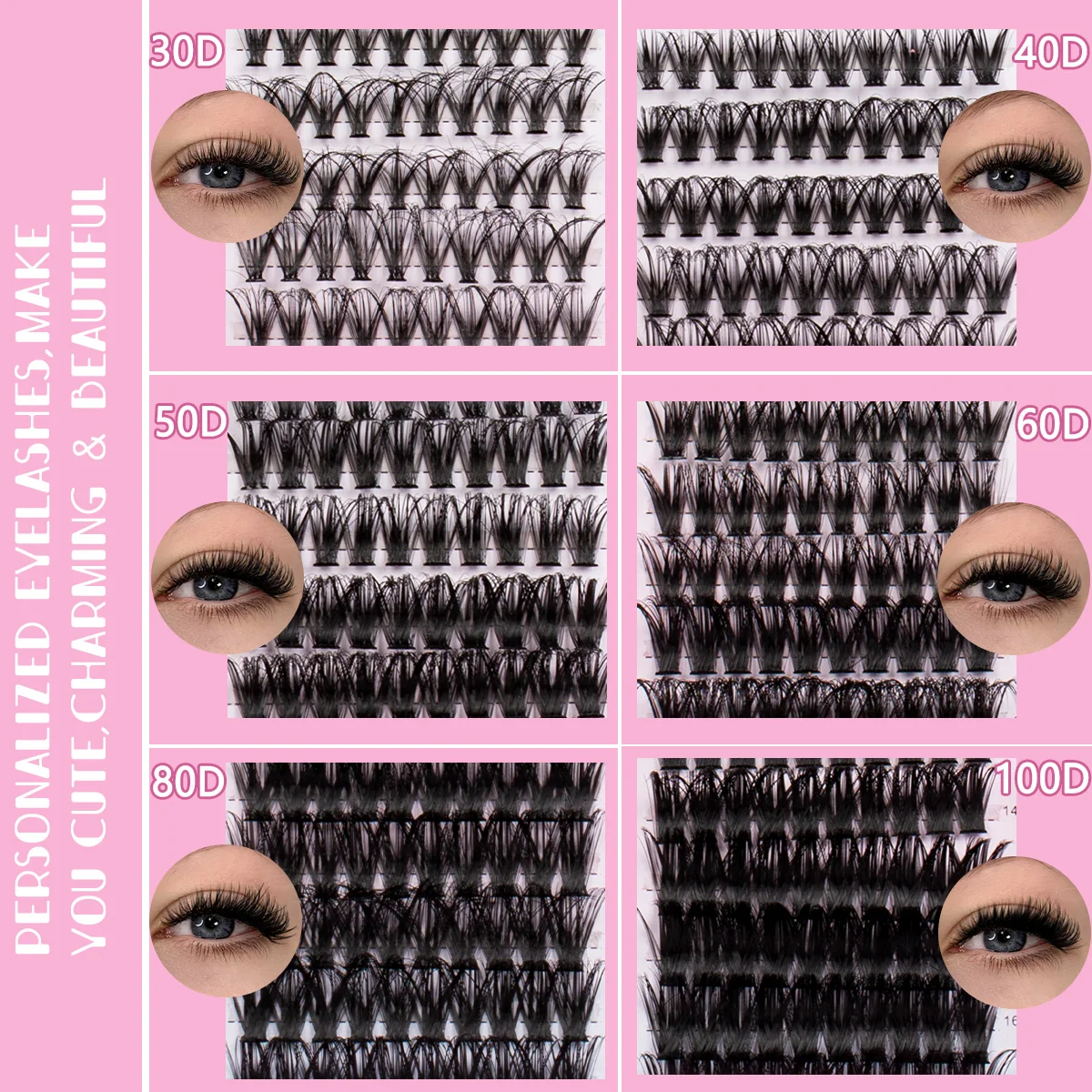 ISEEN لتقوم بها بنفسك طقم تمديد الرموش الناعمة الرموش الفردية عدة مع لاش السندات وختم ملاقط لاش وفرشاة