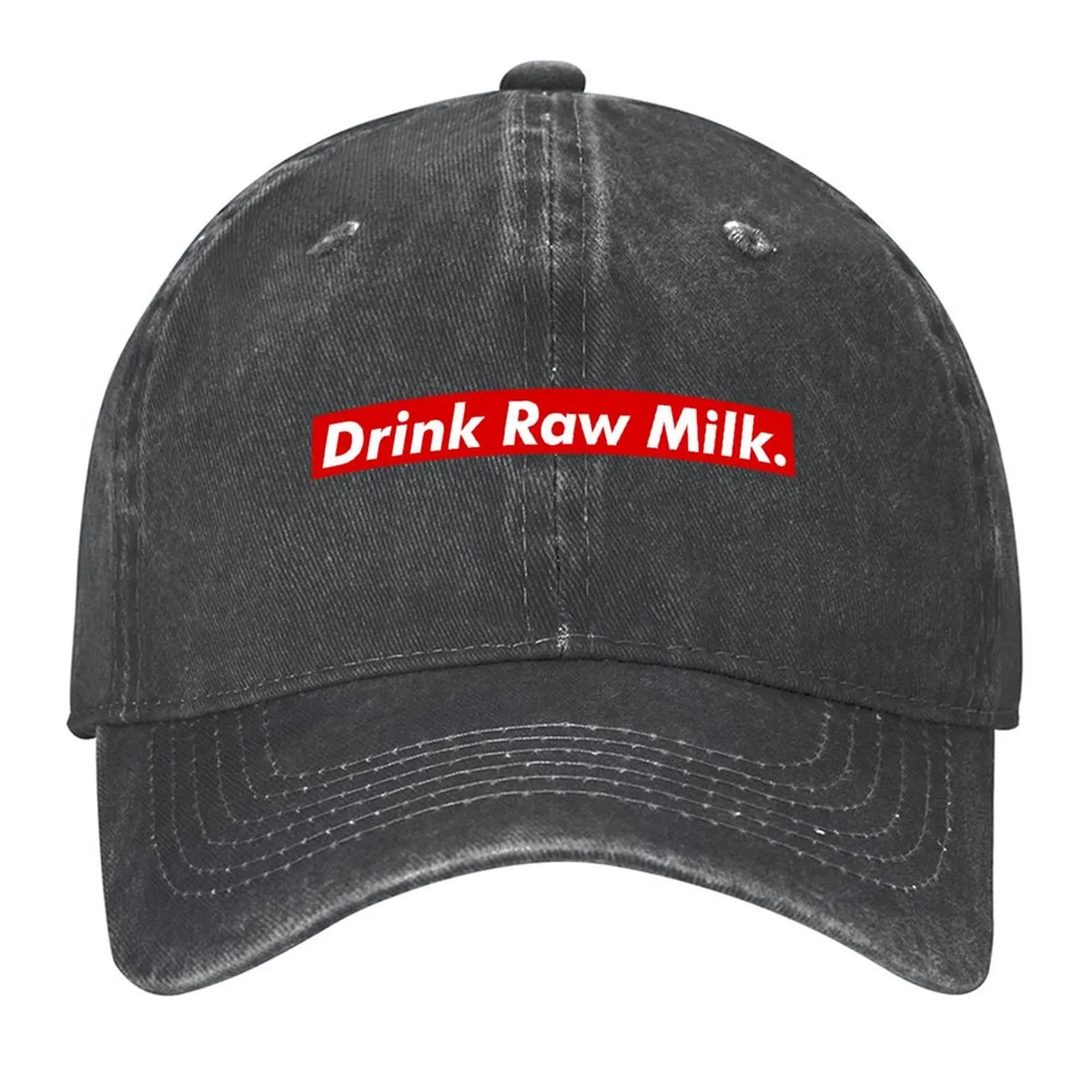 

Drink Raw Milk Baseball Cap luxury woman cap Luxury Brand Golf New Hat Hats Man Women's