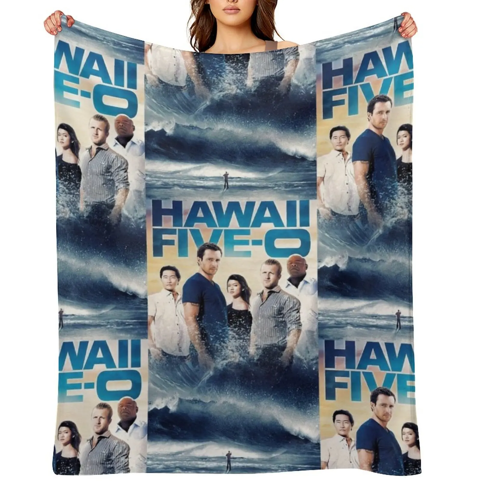Hawaii five 0 Throw Blanket halloween Decorative Beds Luxury Designer Quilt Blankets