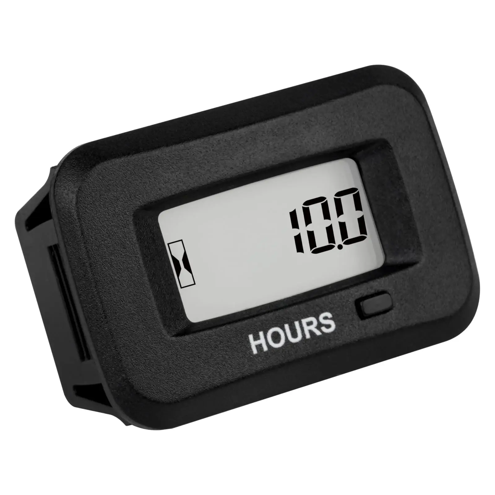 

Digital Hour Meter 5-277V AC/DC, Wide Voltage for Tractor Generator Motorcycle Marine Industrial Machinery Lawn Mower IP68