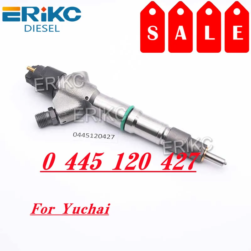 0445120427 Common Rail Injector 0 445 120 427 Black Coated Needle Injector 0445 120 427 Diesel Injection Assy For Yuchai