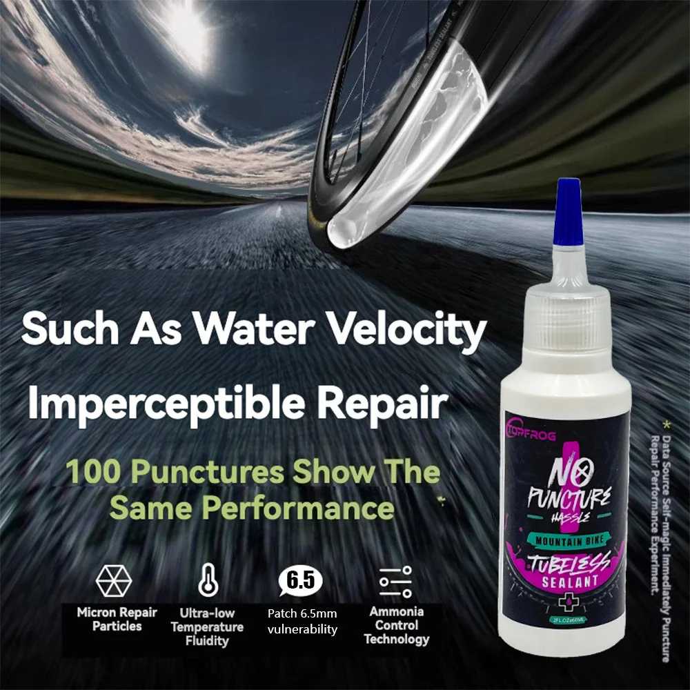 Bike Tire Sealant for Tubeless Puncture Repair Fluid Fast Protection Long-Acting Latex for MTB Road Bicycle Tires