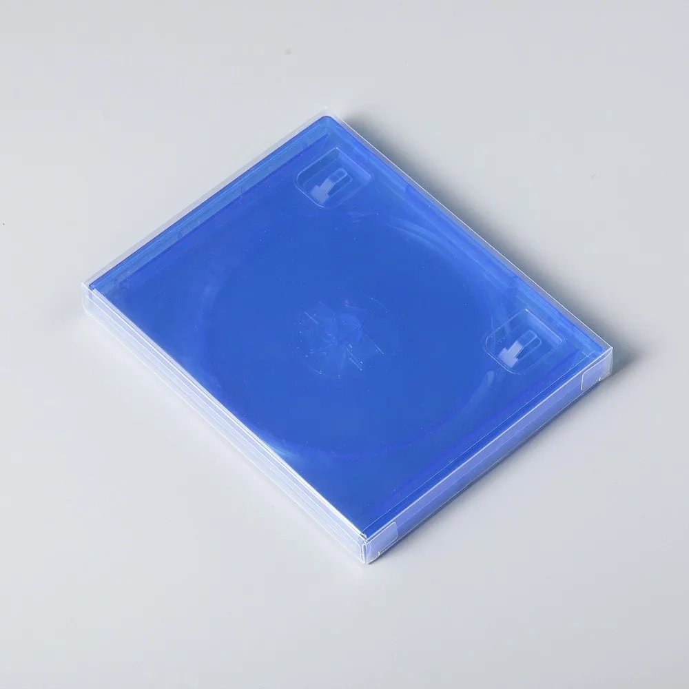 5pcs Transparent Game Box Protector Case Clear Protective CD Disc Box Cover PET Storage Protection for PS5 PS4 Xboxone