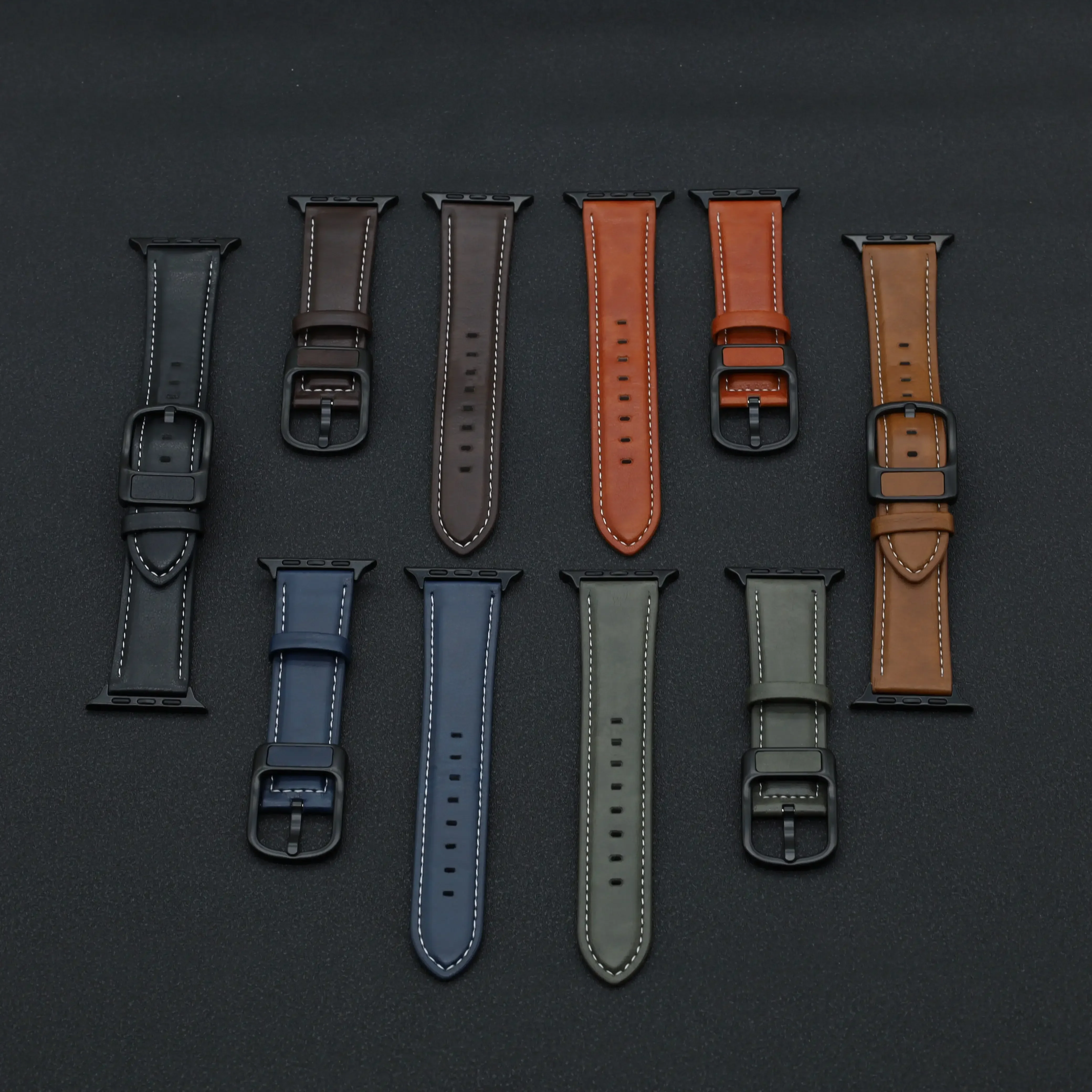 Silicone+PU Leather Strap for Apple watch Band 46mm 42mm 44mm 40mm 45mm 41mm 49mm bracelet iwatch series Ultra 2 10 9 SE 8 7 6 5
