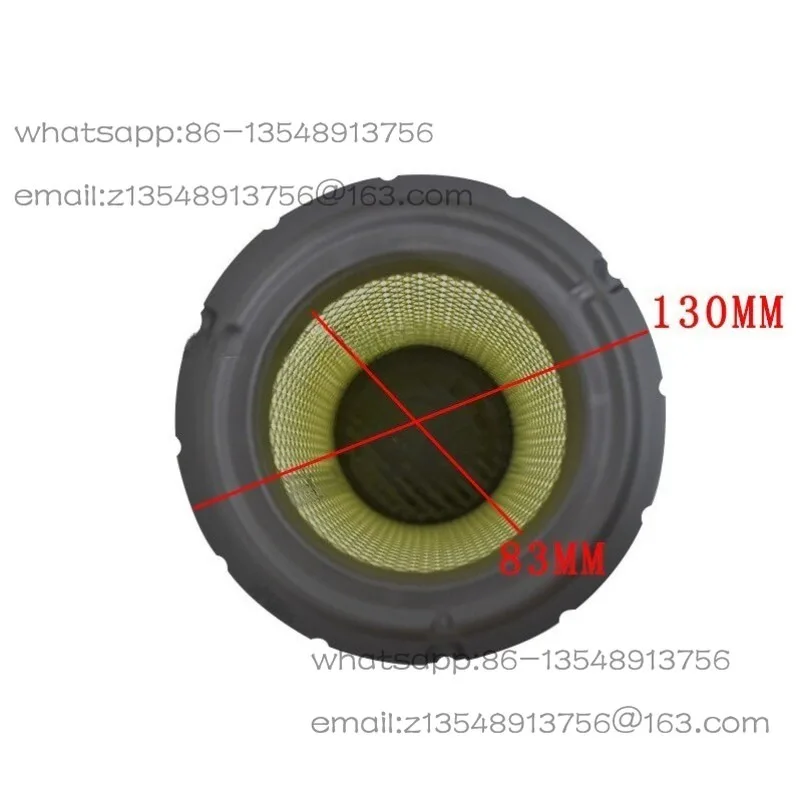 Forklift air filter element with inner element K1331K1330 air grid filter double element