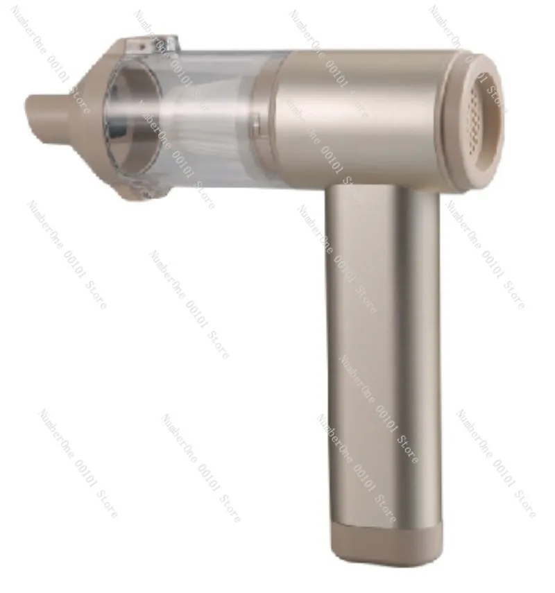 Portable high-suction vehicle vacuum cleaner with high-power suction and blowing integration